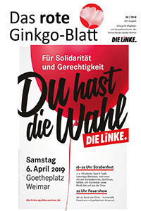 Das rote Ginkgo-Blatt Ausgabe 269 - April 2019